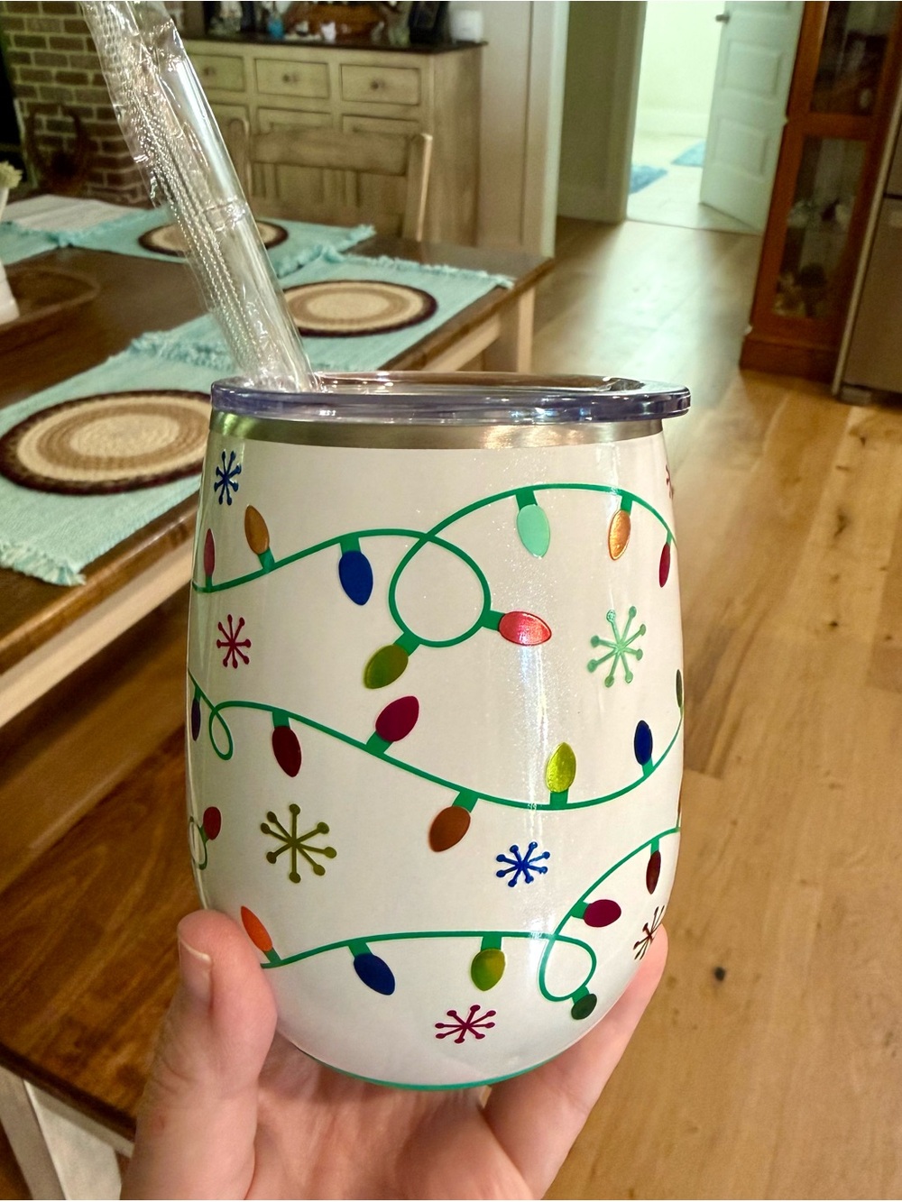 Swig Holiday String Lights Insulated Tumbler